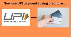 How to make UPI payment through Credit card